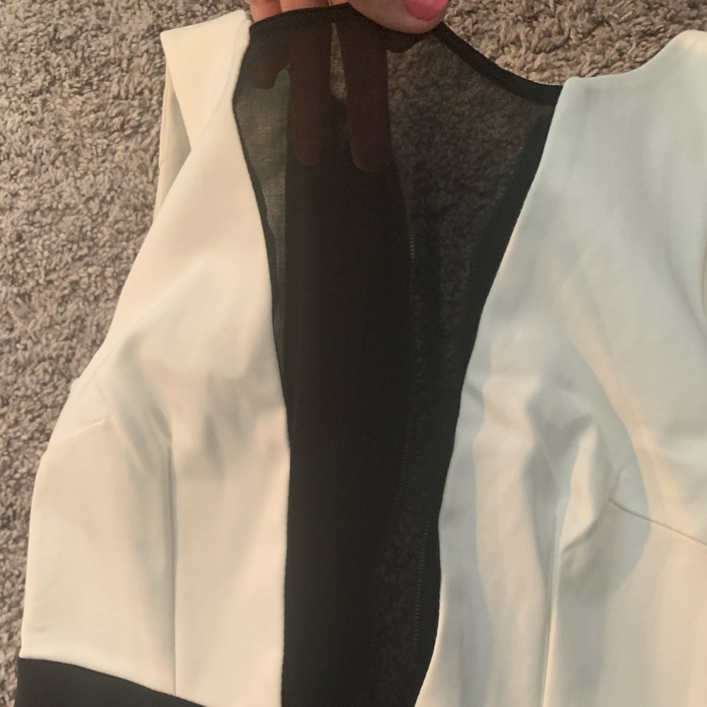 XS Black/White Cocktail Dress